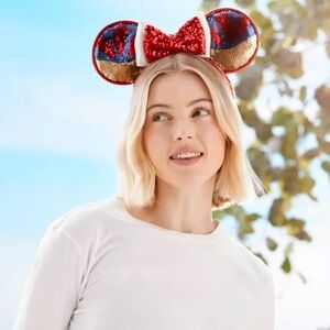 Disney Snow White Minnie Mouse Ears Headband